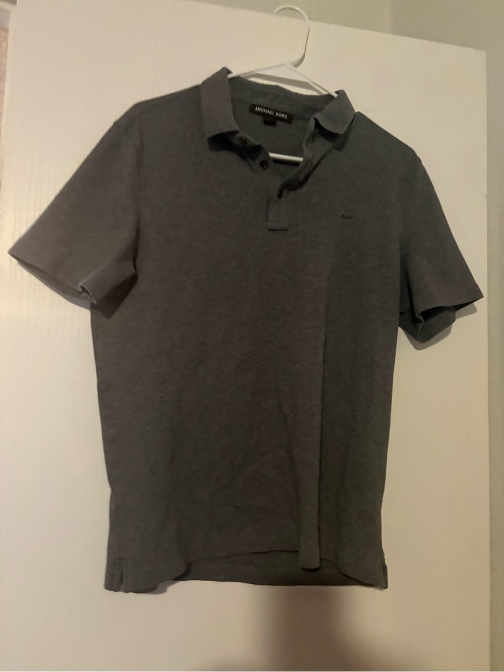 Michael Kors Gray Polo Shirt
